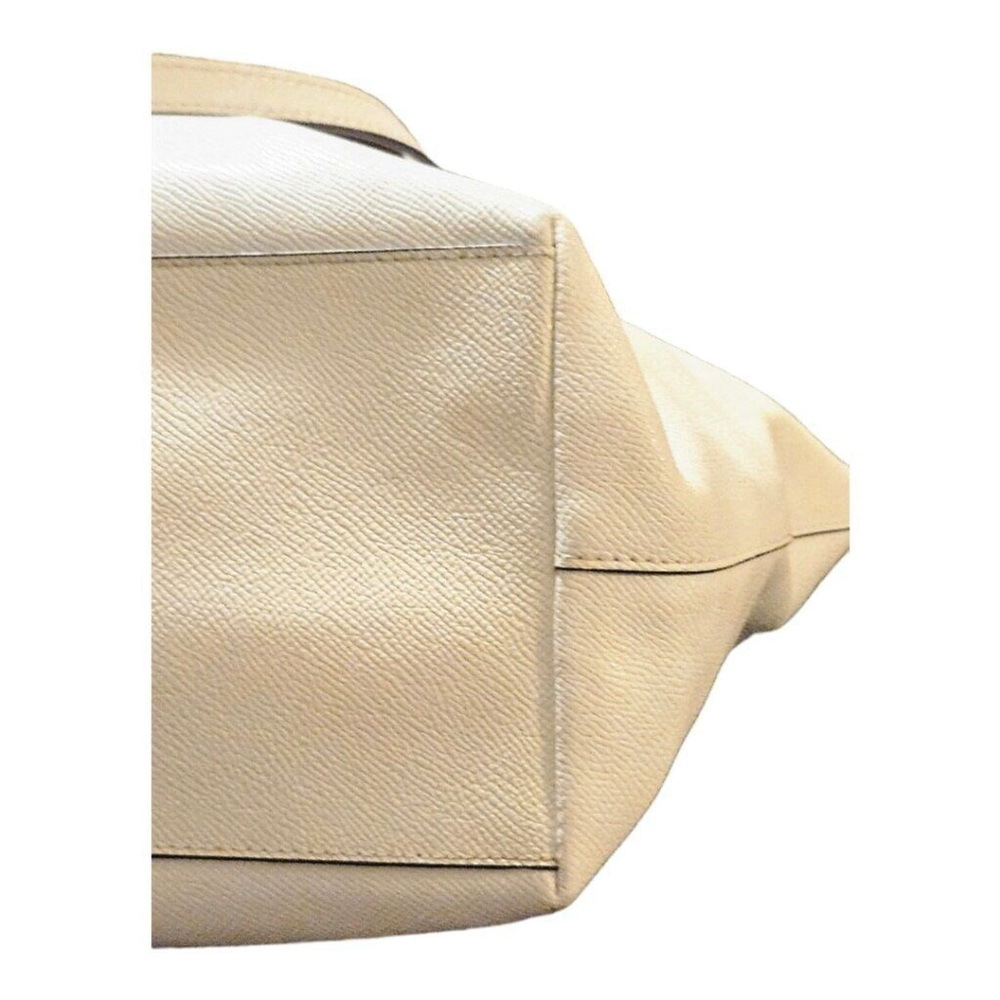 Coach Cream Tote Bag with Cream Wristlet - Picture 14 of 16